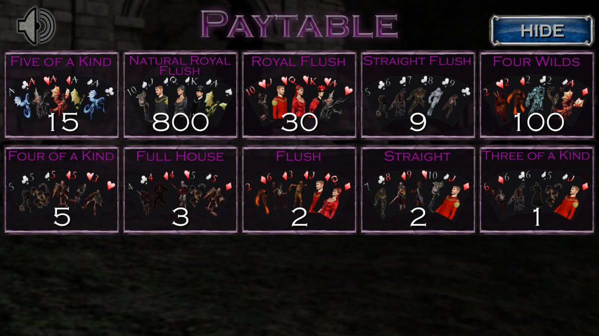 TwentyGold_Devs's tweet photo. Dynamic paytable changes based on equipped item and deck skin selected #screenshotsaturday #gamedev #madewithunity https://t.co/X35AedMib1