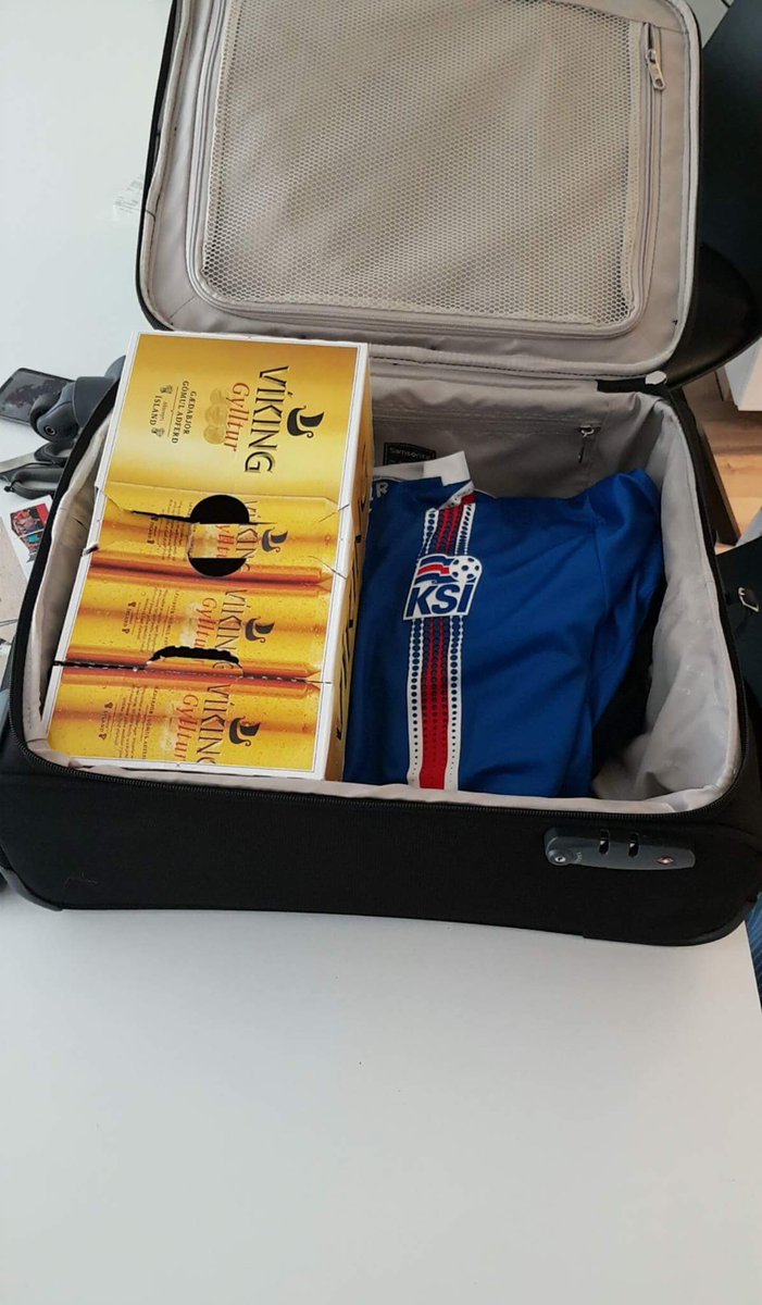 Þá er maður tilbúinn fyrir Frakkland í fyrramálið.