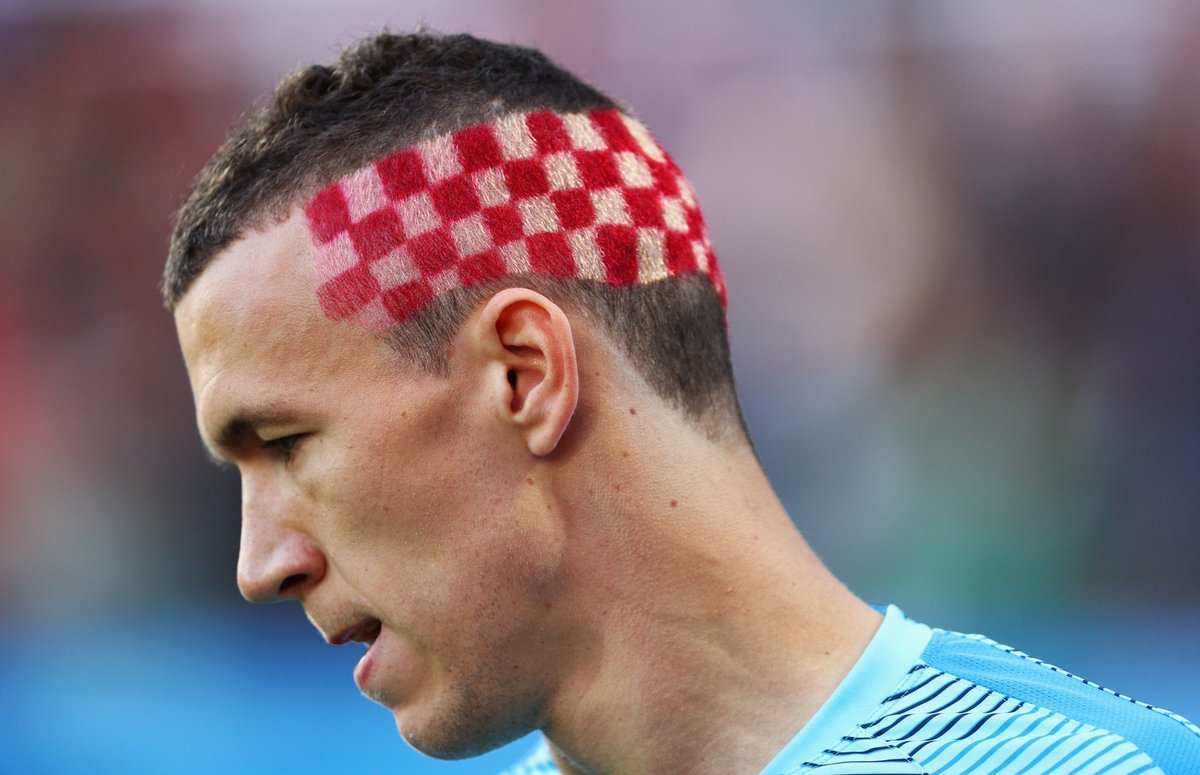 Barber: What you want?
Ivan Perisic: You know those hats the Tartan Army wear?
Barber: Say no more