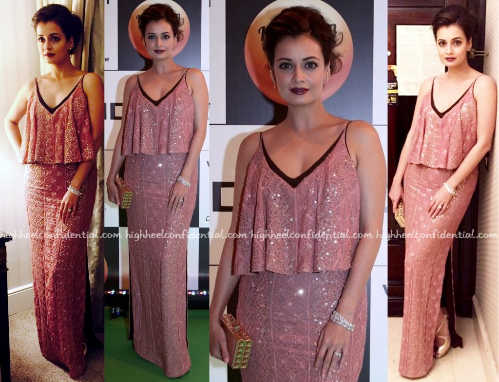 HHCGuiltFree's tweet photo. Dia Mirza (@deespeak) In Verb By Pallavi Singhee At @IIFA Rocks 2016, Madrid https://t.co/FTn6bT5qGM https://t.co/Ir9T1usVcz