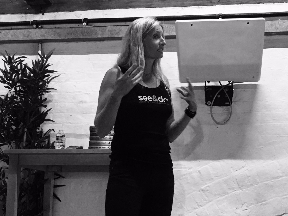 ParkourDance's tweet photo. 'They were looking for their identity' @JulieAngels book launch #BreakingTheJump story of parkour @chainstoregym https://t.co/x3dsE4FbEi