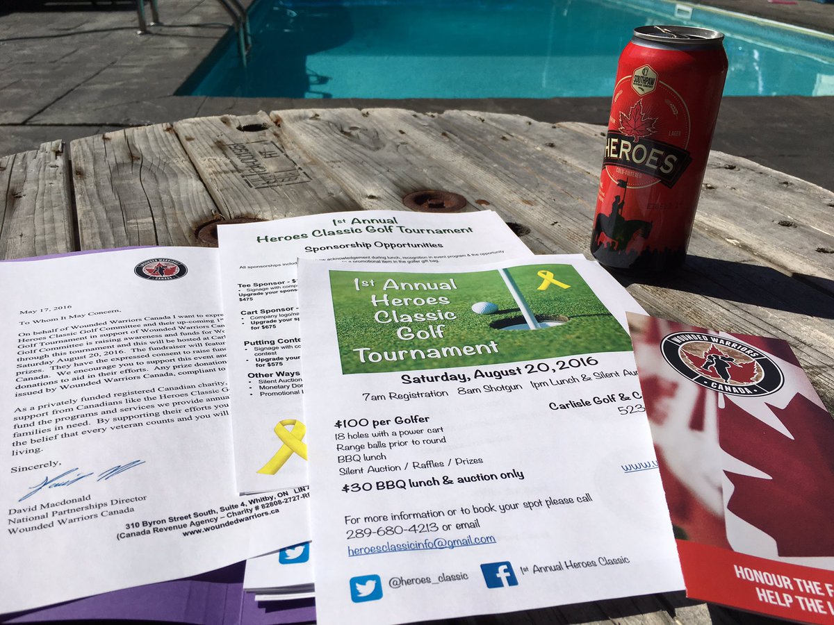 heroes_classic's tweet photo. Working on the #heroesclassic #golf #tournament Whose playing/sponsoring us? @southpawbevco #august20 #awesome #beer https://t.co/FflRnyUPo8