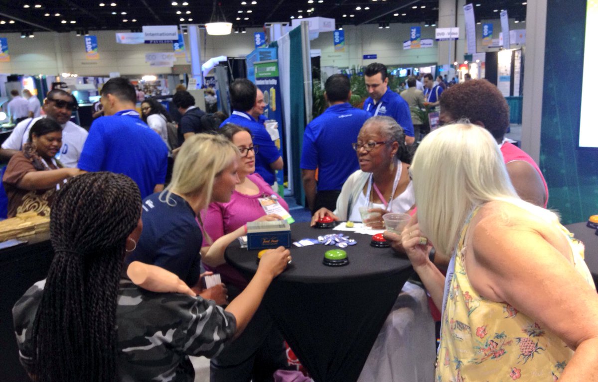 MergentInc's tweet photo. Trivia fun at booth #969 - come see us tomorrow! #alaac16 #showyourintellect #mergentinc https://t.co/thUOK8xDqm