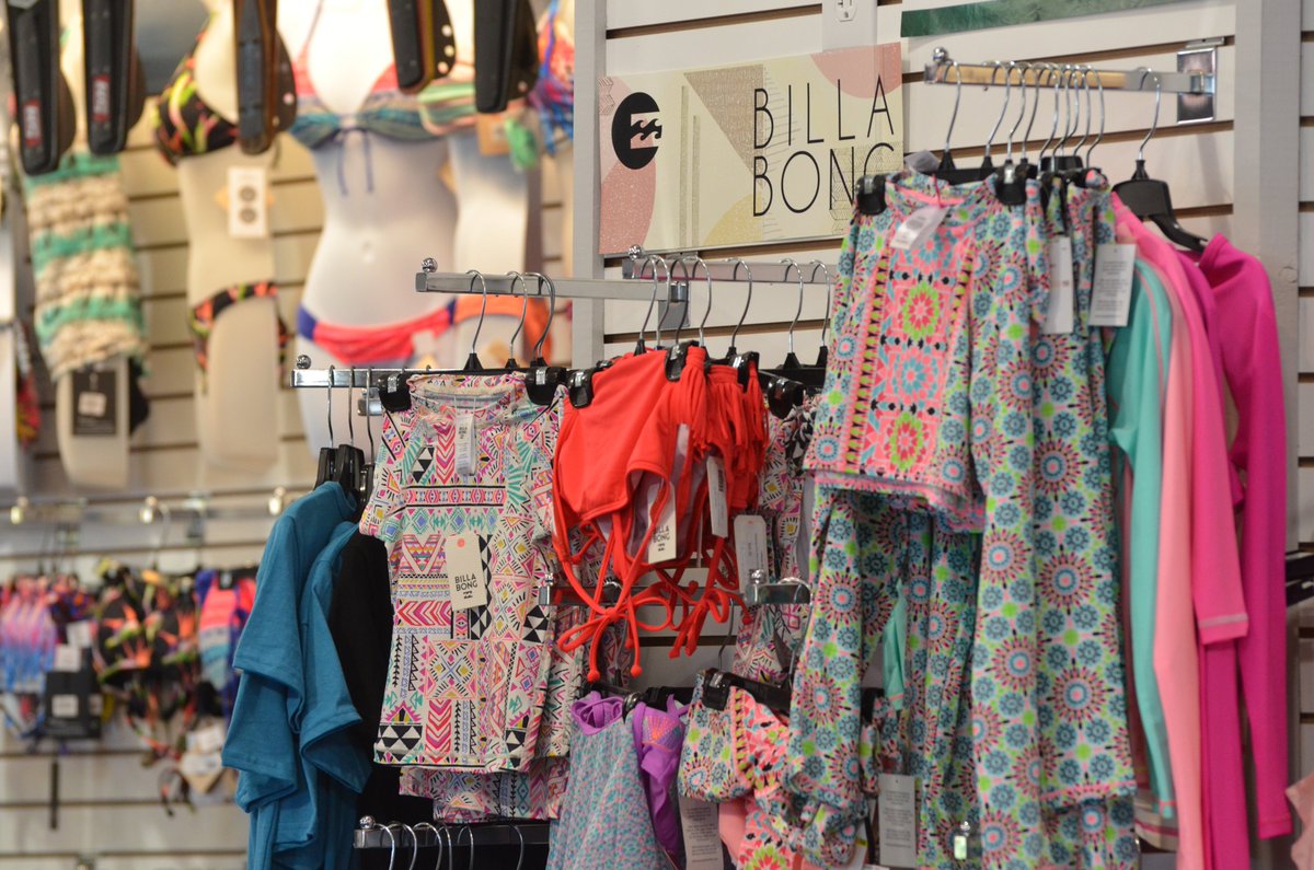 Your swimsuit is funky and dated.. no problem. Stop by the Lakeway Marina Ships Store to update.