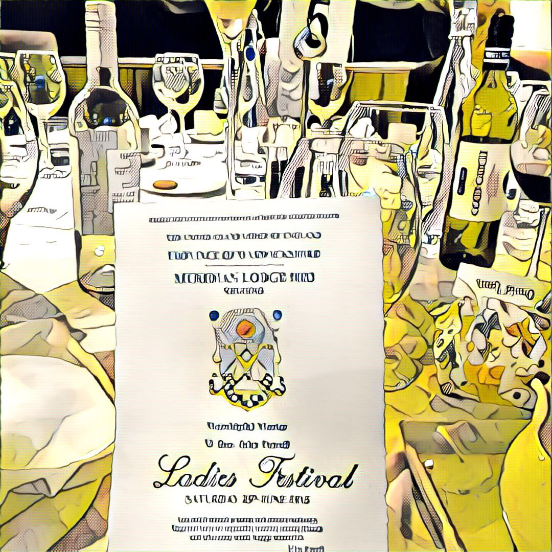 Wonderful night at Meridian Lodge 9003 Ladies Festival. Congratulations W Bro John &amp; Ann