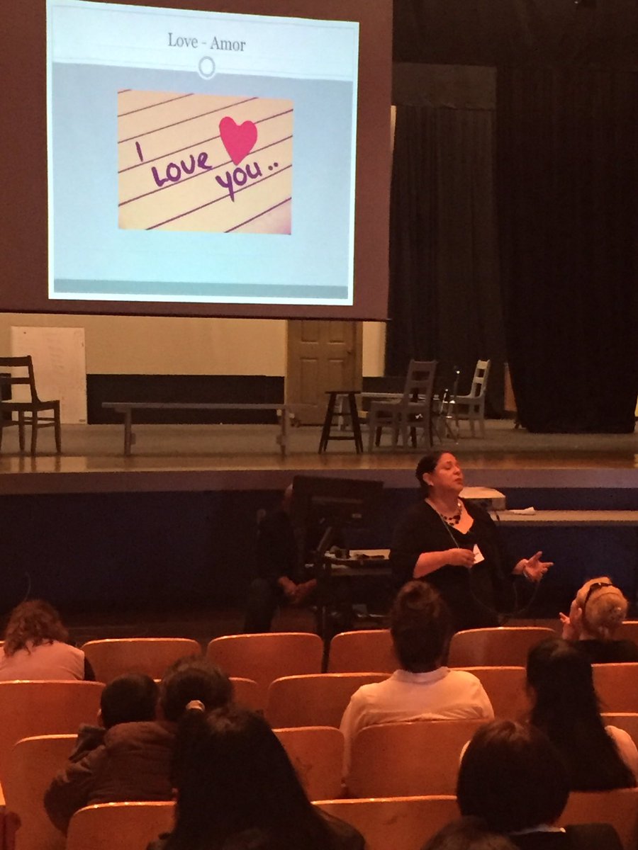 _OABE's tweet photo. Keynote Consuelo Castillo inspiring parents and teachers #oabe2016 https://t.co/07pFckOSnu