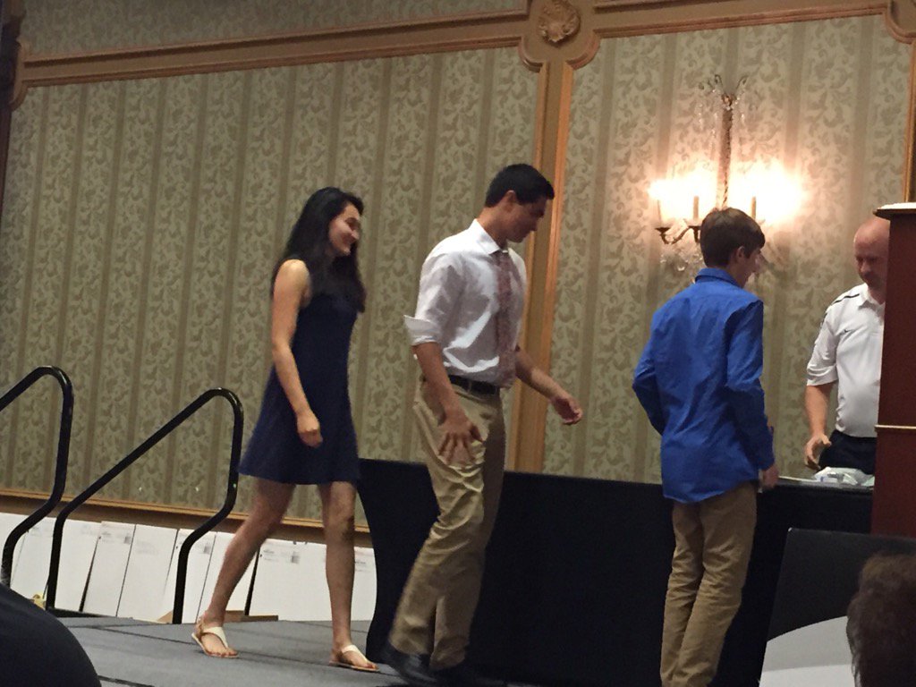 mrossiTDY's tweet photo. AMNO&Co accepting the safety award #2016mate for the explorer class. Congratulations! https://t.co/ErwuifoJin