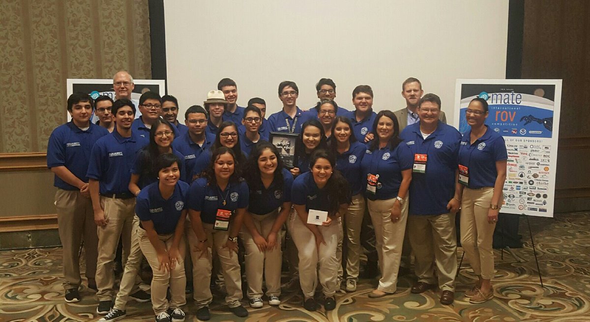 DrSandraClement's tweet photo. Moody Aquabots take Aloha Award at MATE Internationals! #CITGO #MoodySTRONG #ccisd #2016mateinternational #2016MATE https://t.co/INvcVKpWnf