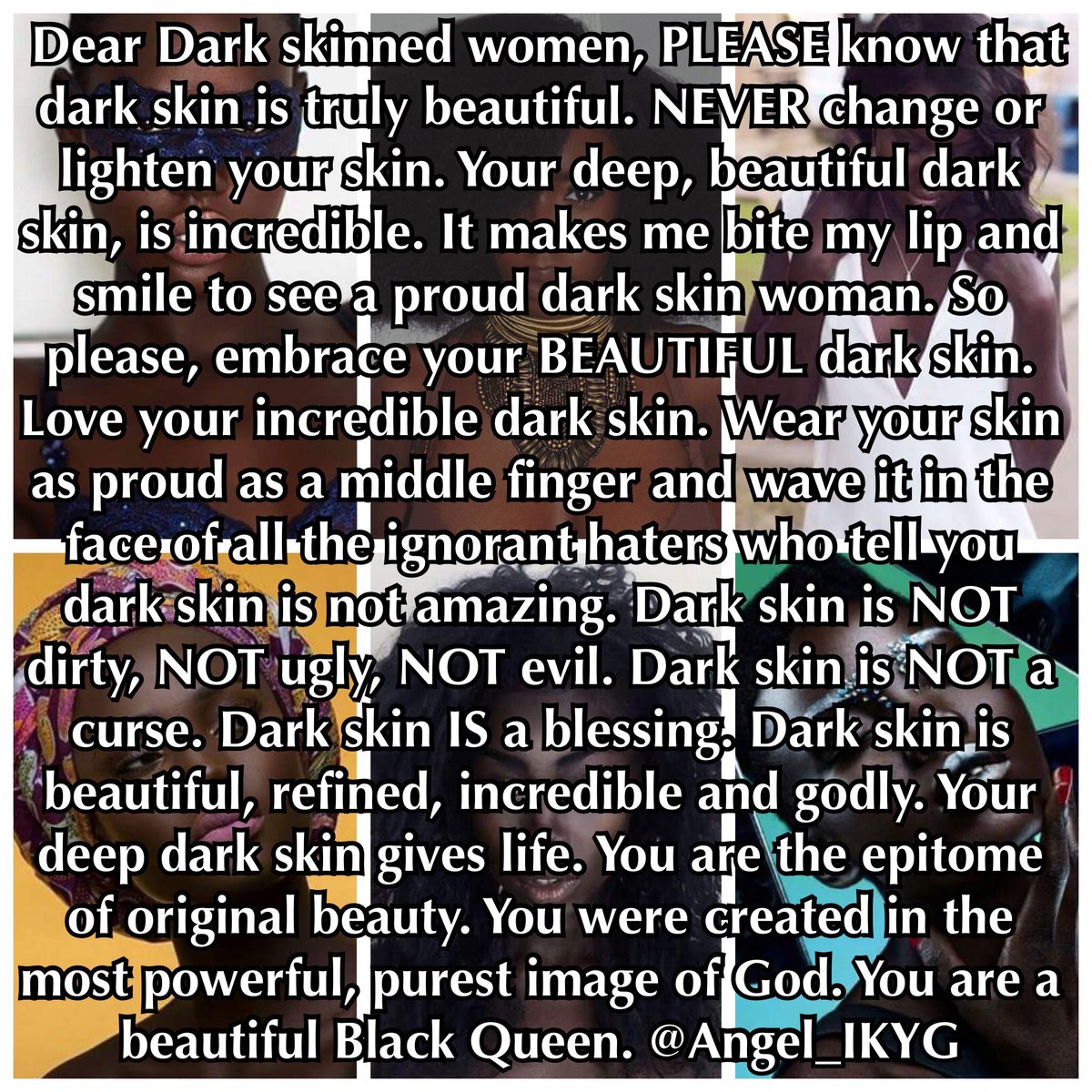 #blackwomen #darkskin #darlskinwomen #darkskinnedwomen