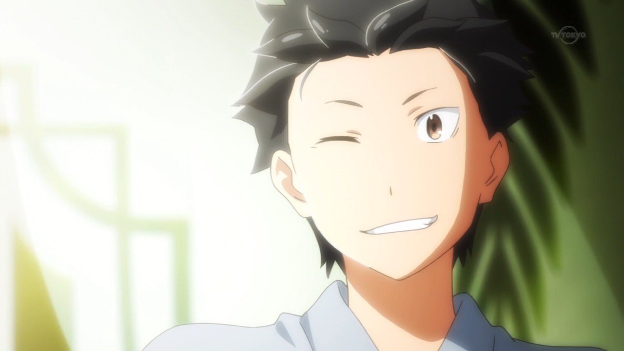 極アニメ極 笑いながら片組んで明日って未来の話をしよう 俺 鬼と笑いながら来年の話をするの夢だったんだよ 鬼ががってますね だろ Re ゼロから始まる異世界生活 ナツキ スバル レム T Co Ft3hyqtkqs Twitter