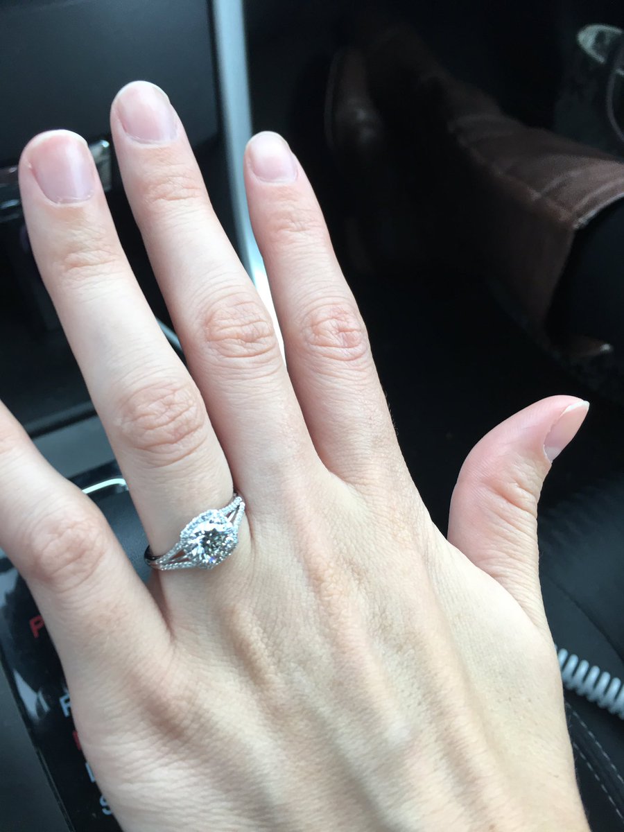 CoachValentineB's tweet photo. She said yes! https://t.co/xcy36GQE8c