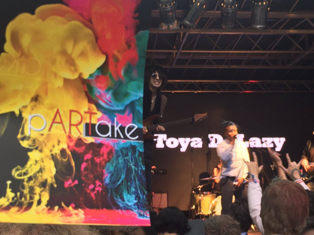 pARTake_event's tweet photo. Amazing day at #LondonPride! Stunning @ToyaDelazy!!Get your tickets and you will understand! https://t.co/LayU3mOltI https://t.co/D4CrhE9irP