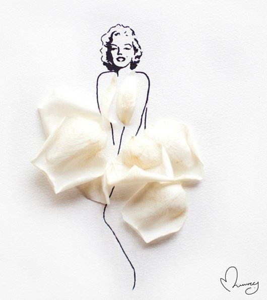 beartistbeart's tweet photo. Marilyn Monroe dressed by Flowers – by Arteide | GLOB▲L - M▲G▲ZINE https://t.co/YPvgyhC4WM https://t.co/w4GOrYjuPo
