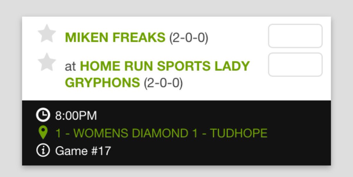 nshootout's tweet photo. Here are you match ups for the men's and women's undefeated games. https://t.co/Qx6CJFOCun