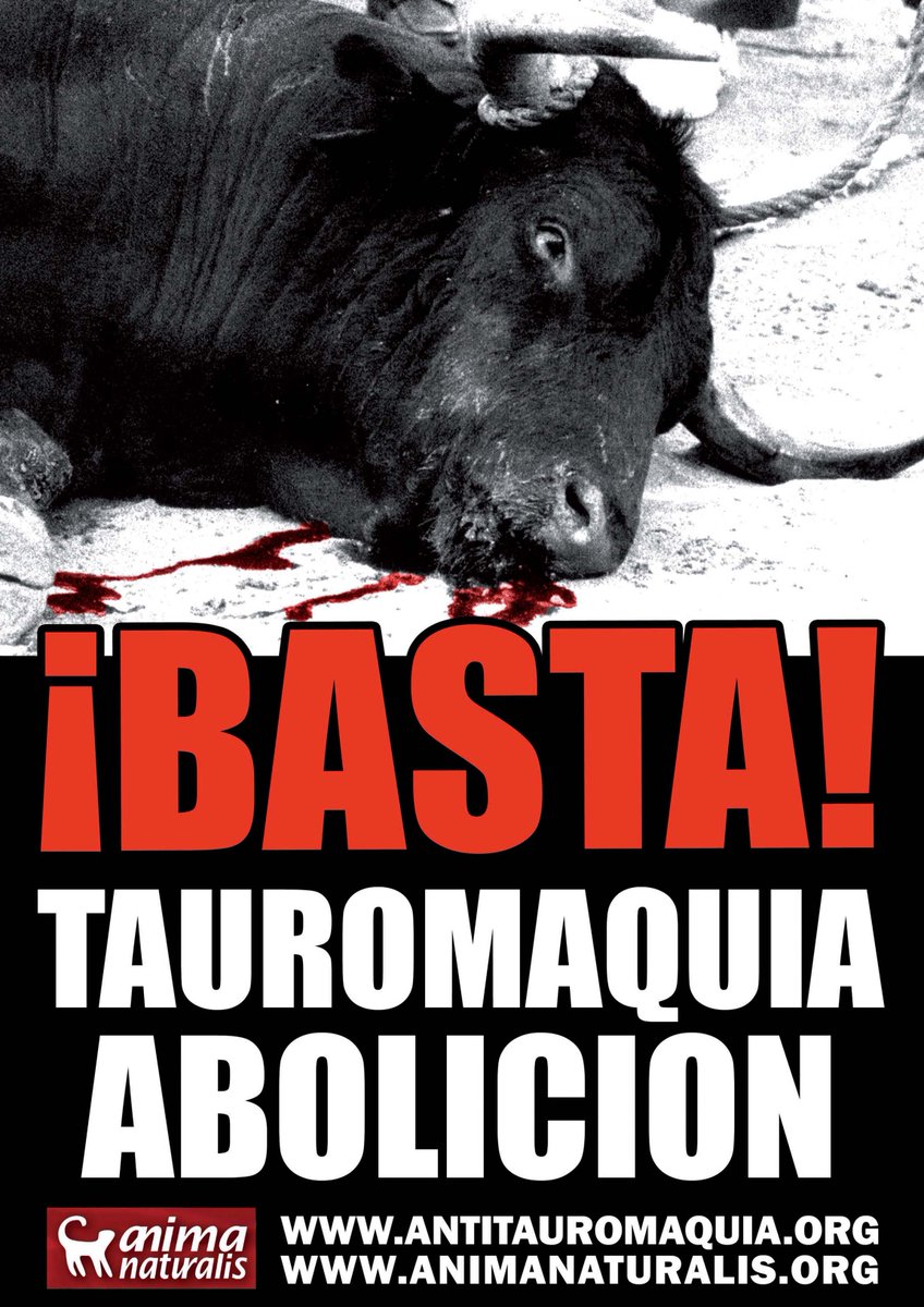 AnimaNat_Mexico's tweet image. La tauromaquia es una práctica cruel #MichoacanSinTauromaquia @JBCoronaM @XochitlRuizG @FMacarenachf @pascualsigala