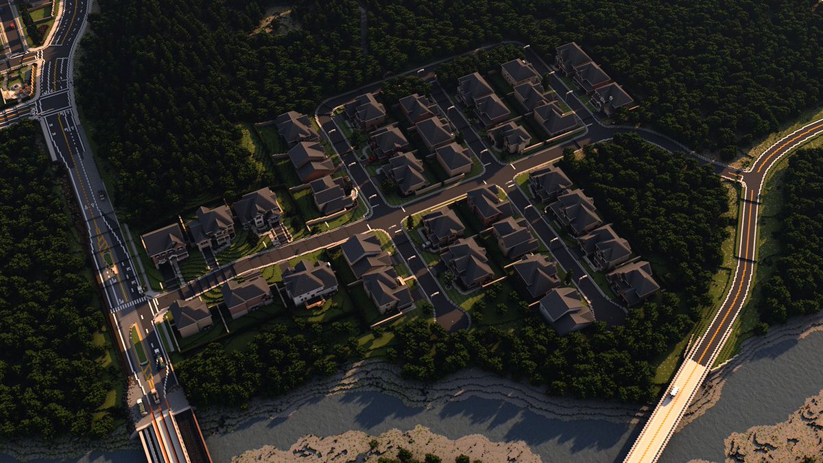 EsterlonServer's tweet image. Here's Dom's master planned neighborhood, Ontario Mills. Render by @Highway_Nerdist