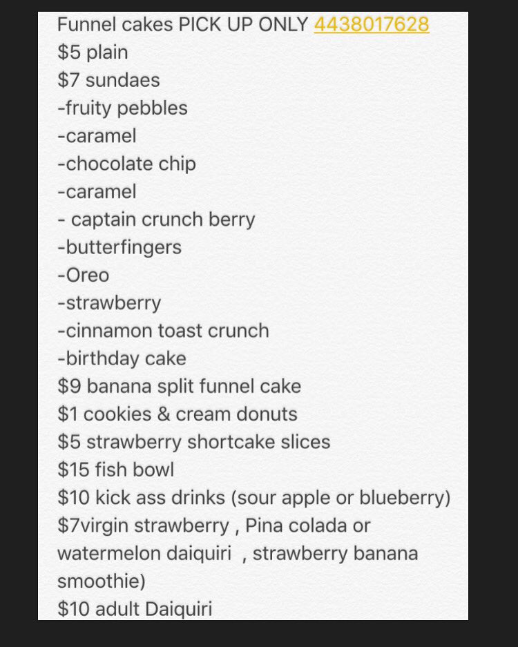 daisweetss's tweet photo. Open now until 10 pick up only #daisweets https://t.co/i8VQzvYZ64