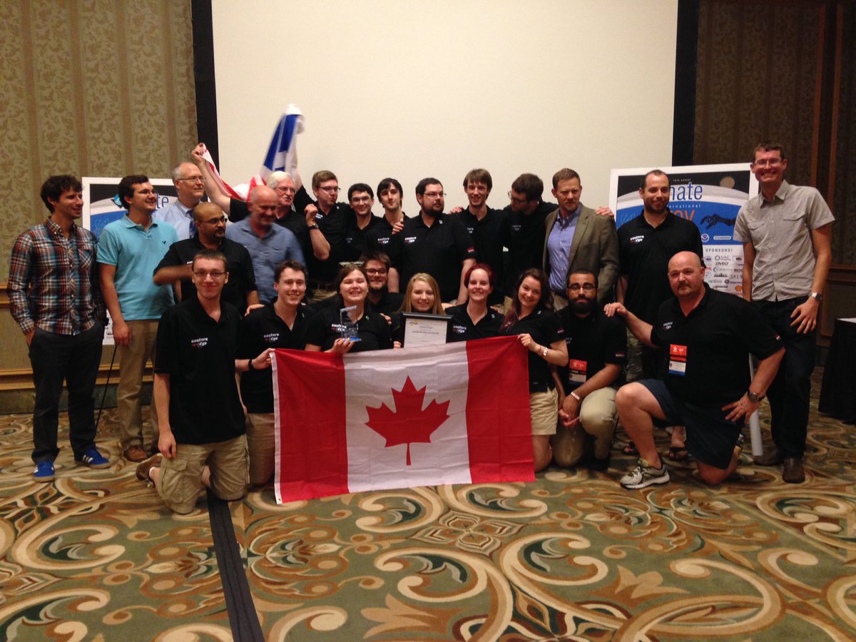 MyLittleFires's tweet photo. #EasternEdgeRobotics overall Champions of the International #Mate2016 Competition @marineinstitute @MemorialU https://t.co/yBAwSPoJpF