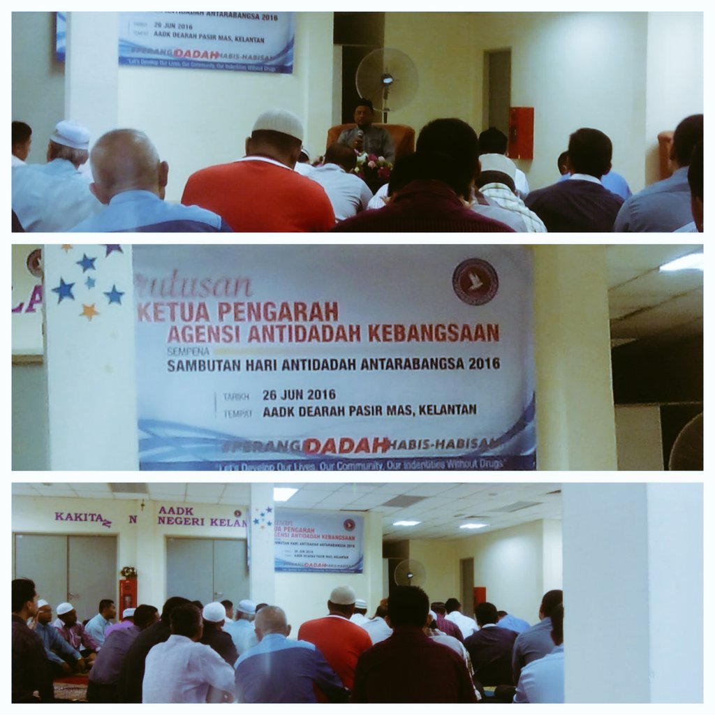 aadktanahmerah's tweet image. Prog Solat Hajat &amp;amp; Tazkirah di @AADKPasirMas sempena #HADAK Antarabangsa 2016..@aadkkelantan @AADKMalaysia