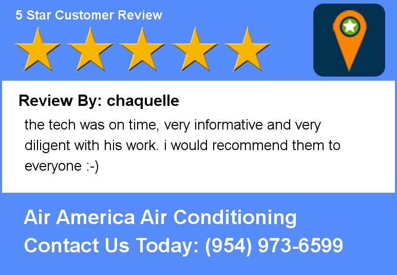 Review By: chaquelle the tech was on time, very informative and very diligent with his work. i would recommend them