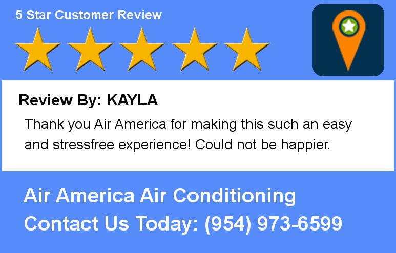 Review By: KAYLA Thank you Air America for making this such an easy and stressfree experience! Could not be happier.