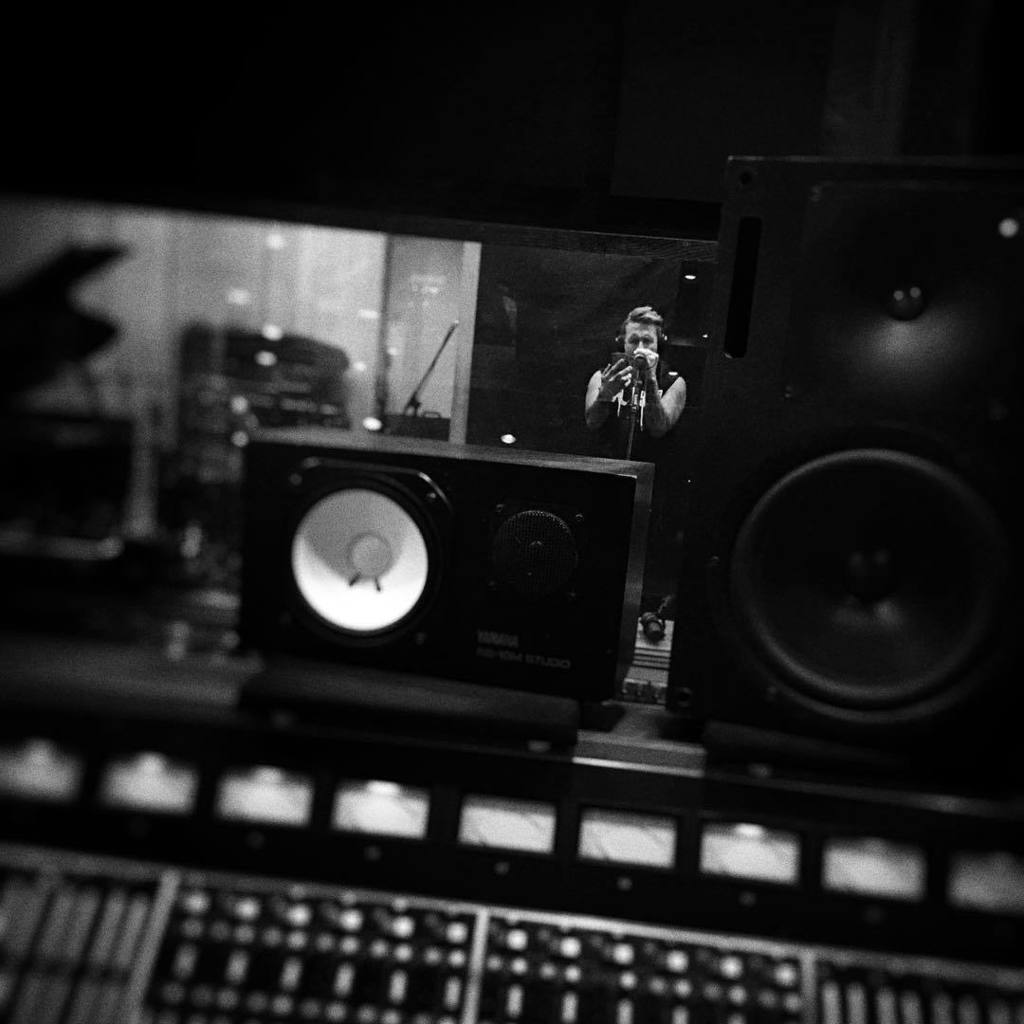 jerryhorton's tweet photo. @jacobyshaddix laying down some vocals today!  Can't wait for you guys to hear this one!!! #paparoach #studio #new … https://t.co/2YbXhMsIp3