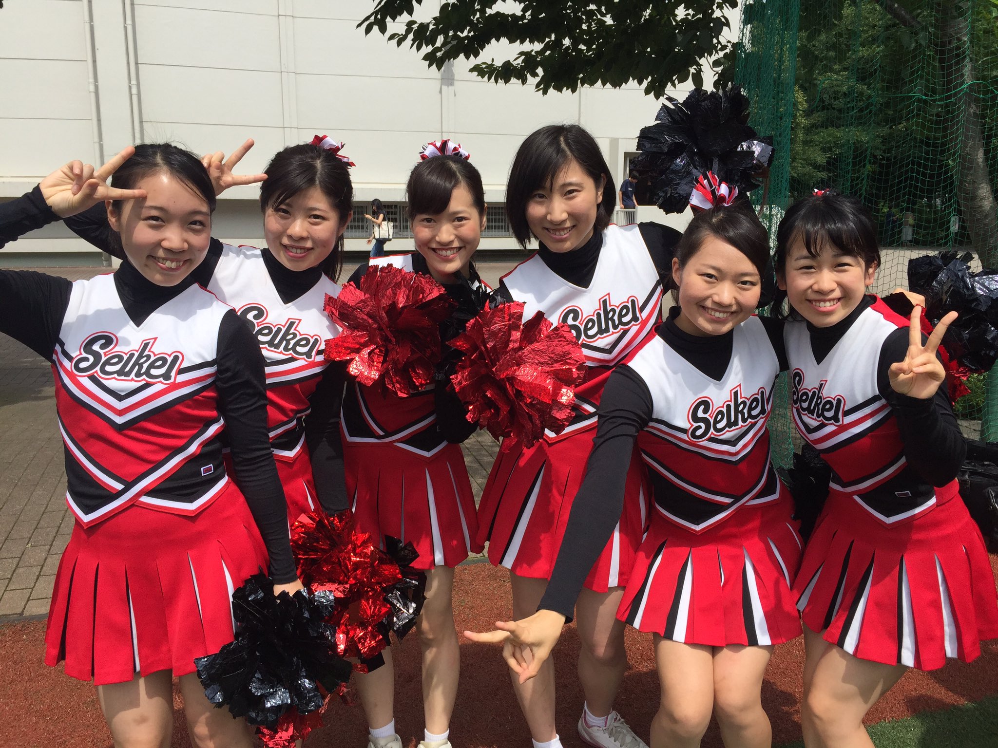 【パーツガレージ】慶應大学　チアリーディング　ウィンドブレーカー　チア グッズ紹介🩷】 グッズ紹介vol.3は、ウィンドブレーカーの紹介