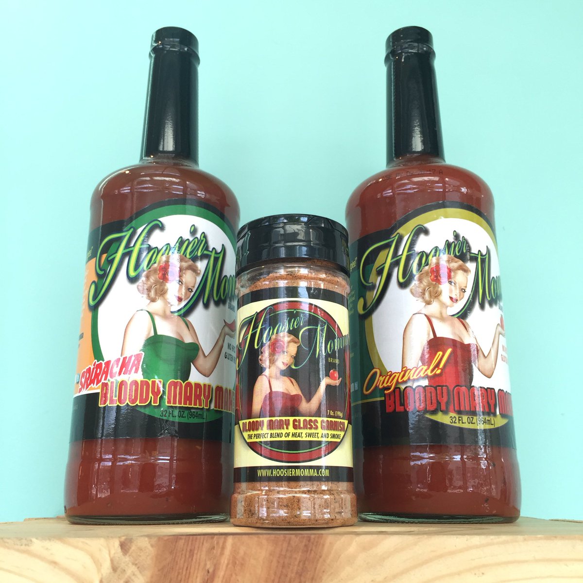 homespunindy's tweet photo. #BrunchEssentials: @HoosierMommaLLC's Bloody Mary mix & glass garnish. https://t.co/zlZZF1Emgp