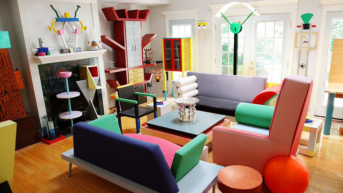 realtordotcom's tweet photo. Take a deep dive into everything that was grody to the max about ’80s home decor https://t.co/2GVxRAEaF1 https://t.co/HlgsdsKFUw