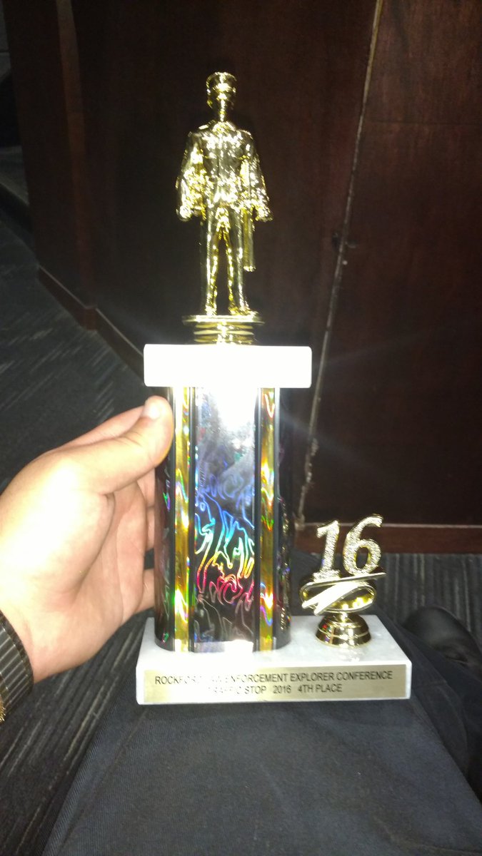 Explorerpost613's tweet image. Low and high risk traffic stop senerio 4th place l.