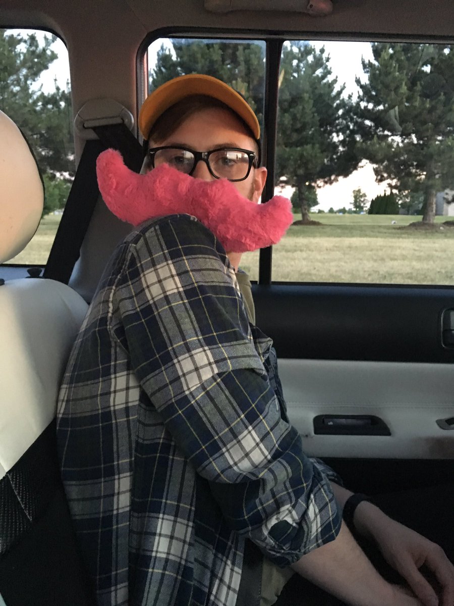Jaker0n's tweet photo. #cuddlestache #lyft #spacetoaster https://t.co/h7JFBcWuys