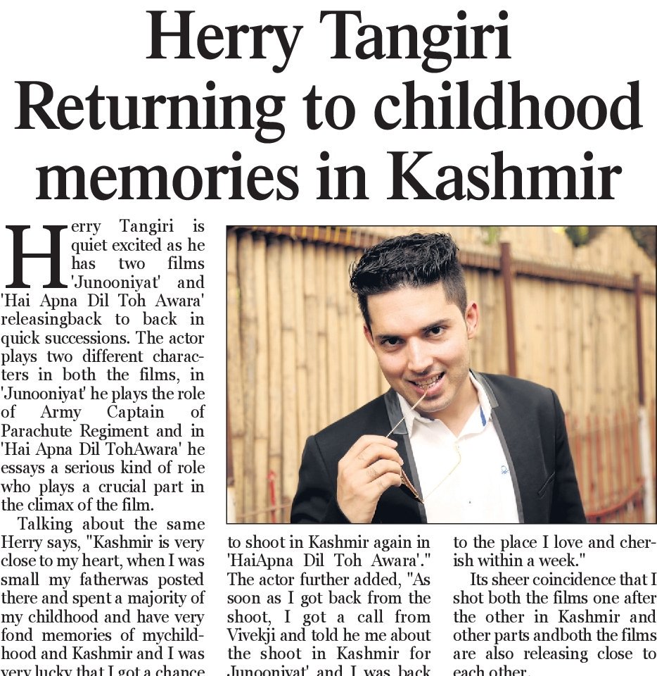 @herrytangri --> Returning to childhood memories in Kashmir