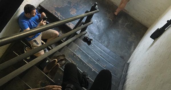 AtomicCanary's tweet photo. Just Pinned to Atomic Canary Instagram Feed: Workshoppin' in the stairwell today w #speedl… https://t.co/VPmasMTpDJ https://t.co/2oxOBKYKXb