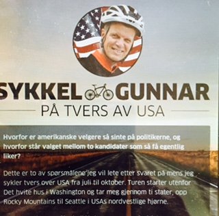 SchouOyvind's tweet photo. Hvorfor må Aftenposten på død og liv sykle for å dekke valget? Og hvor er #fruhjort når vi trenger henne? https://t.co/QI6zA9r3SX