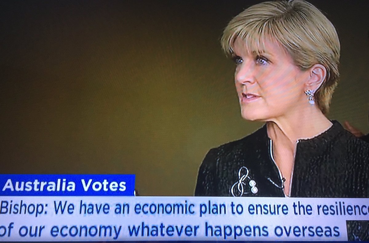 mana_kailani's tweet photo. Yep @JulieBishopMP We've heard that you have a plan. #FFSLNP Stop embarrassing yourselves. #ausvotes #auspol https://t.co/XxFeYHLUZc