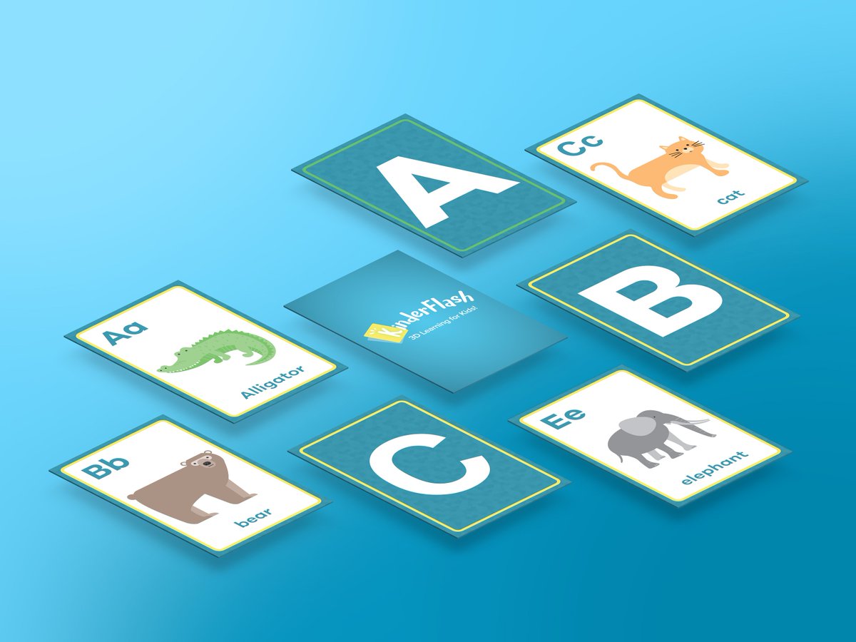 KinderFlash2016's tweet photo. Check out our #alphabet #animals in #3D! — @KinderFlash2016 By the amazing @RCielo https://t.co/U05FleY454