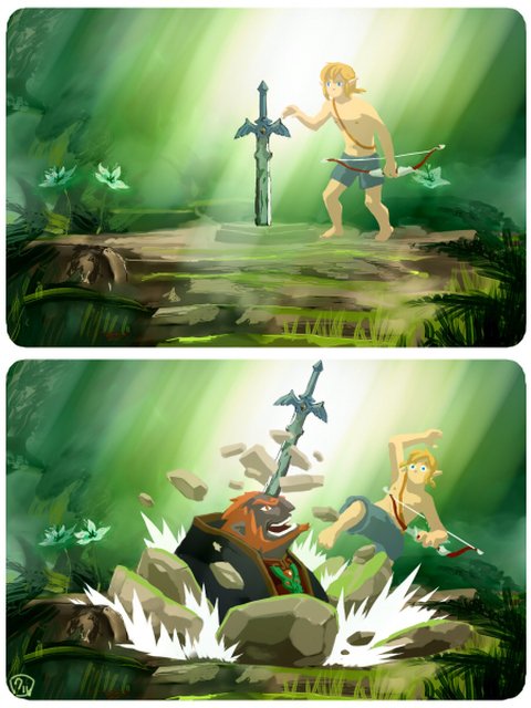 Freedomishness's tweet image. Zelda lore makes sense.
"Magus of the Wild" by クル on pixiv: pixiv.net/member_illust.…