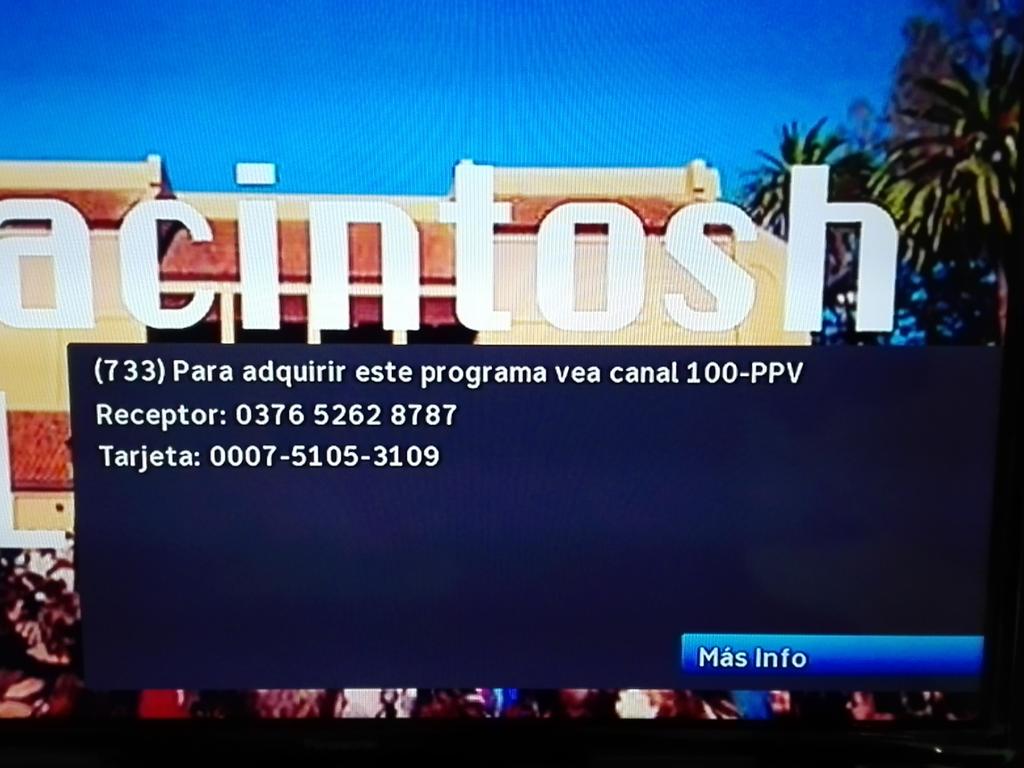 MarcelMolina's tweet photo. @DIRECTVServicio sale el mensaje 733 https://t.co/F9uJetqA57