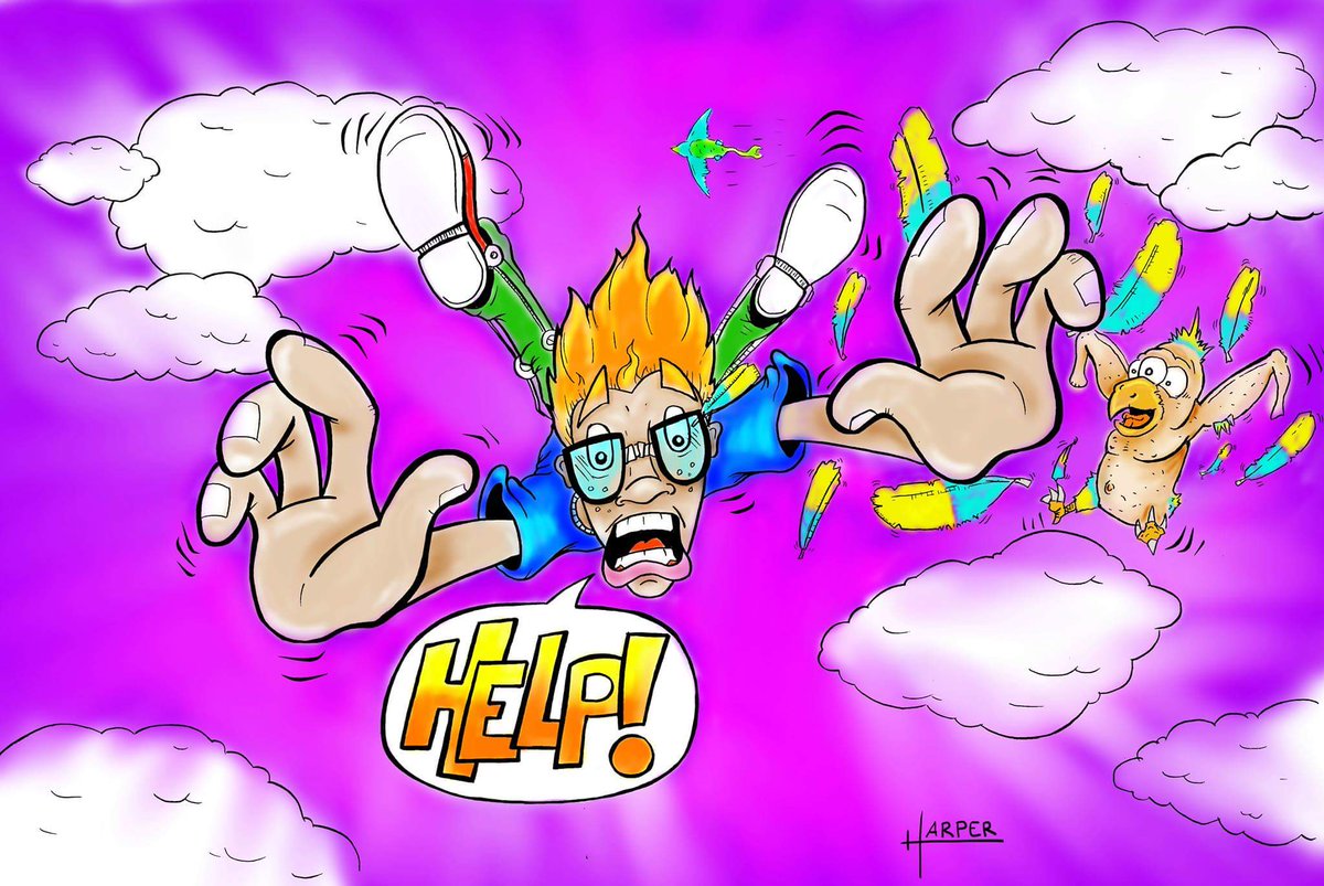 awakencomics's tweet photo. Exo-16's Gunther jumping sky high!  By the ingenious @irieeyedjedi -Watch for this #webcomic family fun coming soon! https://t.co/nEATsVrvai