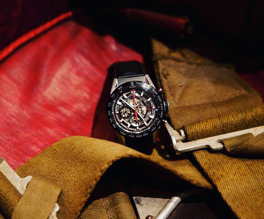 PatriceMeignan's tweet photo. #heuer01 shot at #pikespeak #dontcrackunderpressure https://t.co/SeXKejQ73e