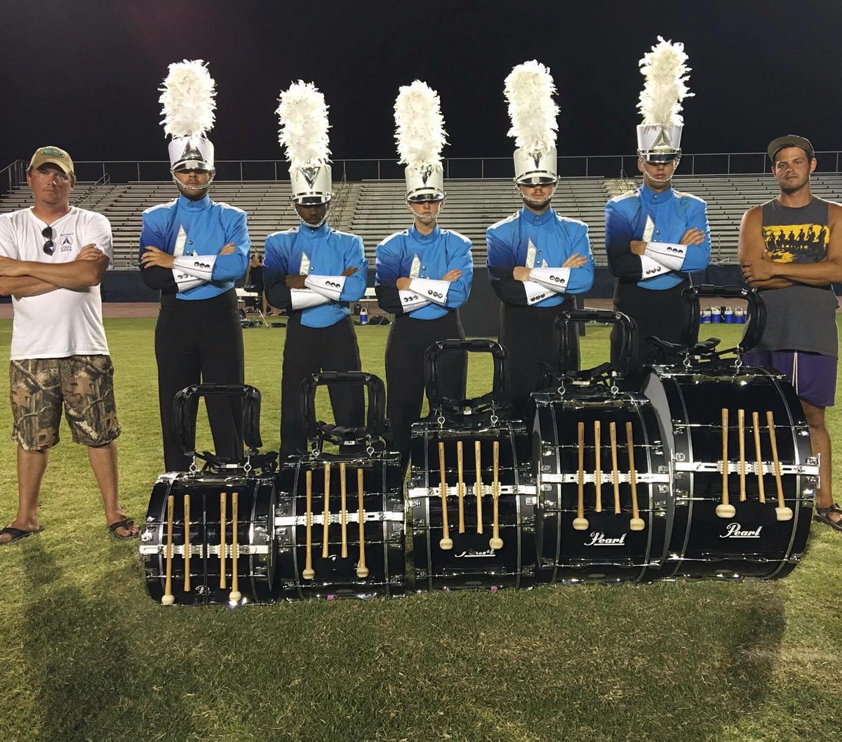 LoganDrums23's tweet photo. The Spirit of Atlanta Bass line. #DeuceMob #SoA16 #Georgia #DCI16 https://t.co/X2TQXQqiqu