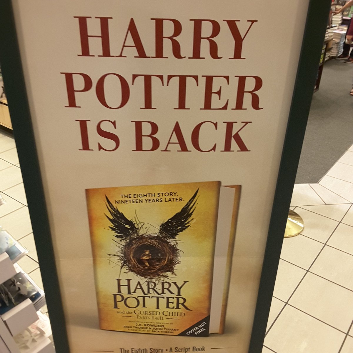 BNVenturaCA's tweet photo. Have you reserved your copy yet?? #harrypotter #bnbookpassion #potterfever @jk_rowling @BNBuzz https://t.co/BdXLikmmO3