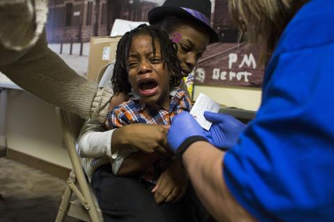 NBCNews's tweet photo. Flint kids were poisoned by lead in water: CDC https://t.co/0tQ6dcb8Wj https://t.co/I3FT8DjPMw