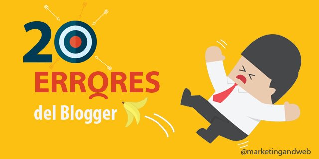 cminana's tweet photo. ¡Errores Blogger! 20 Errores que debes evitar siempre en un #Blog vía @miguelfloro https://t.co/FxIAdNykWo https://t.co/KM3TszRjRT
