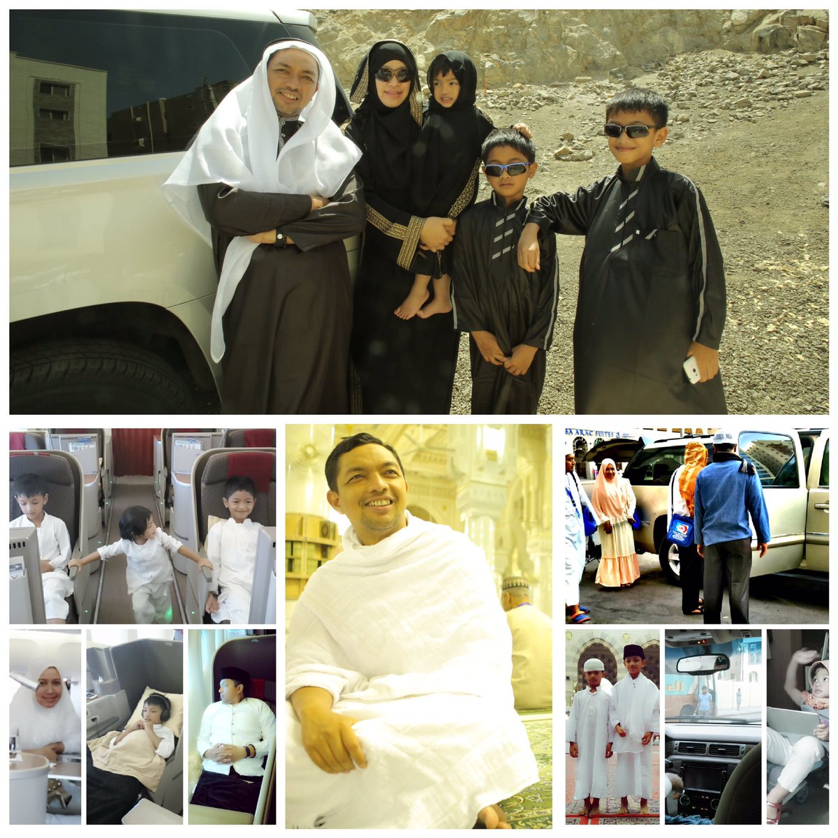 Pelanggan GA Jkt-Jeddah.PP. silahkan sambil menikmati tayangan ini di layar touchscreen selama perjalanan #umroh