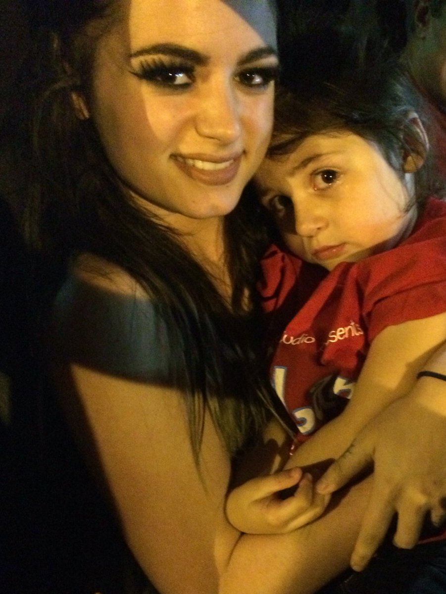 meashe23's tweet photo. @RealPaigeWWE can't thank you enough for taking the time to make my little girls dream come true  #futurechamp https://t.co/7JCbeAY0OG