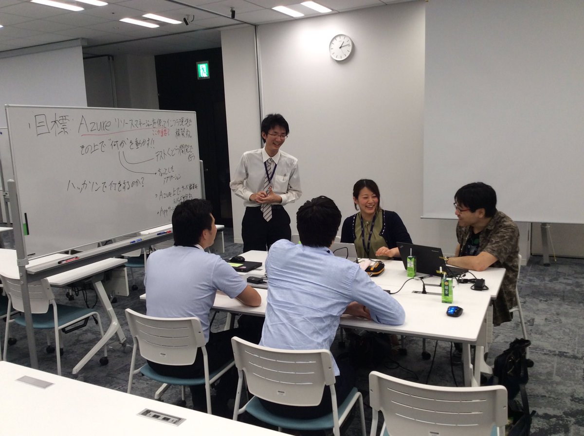 sandayuu's tweet image. Azure x DevOps Hackathon! #DevOpsJP