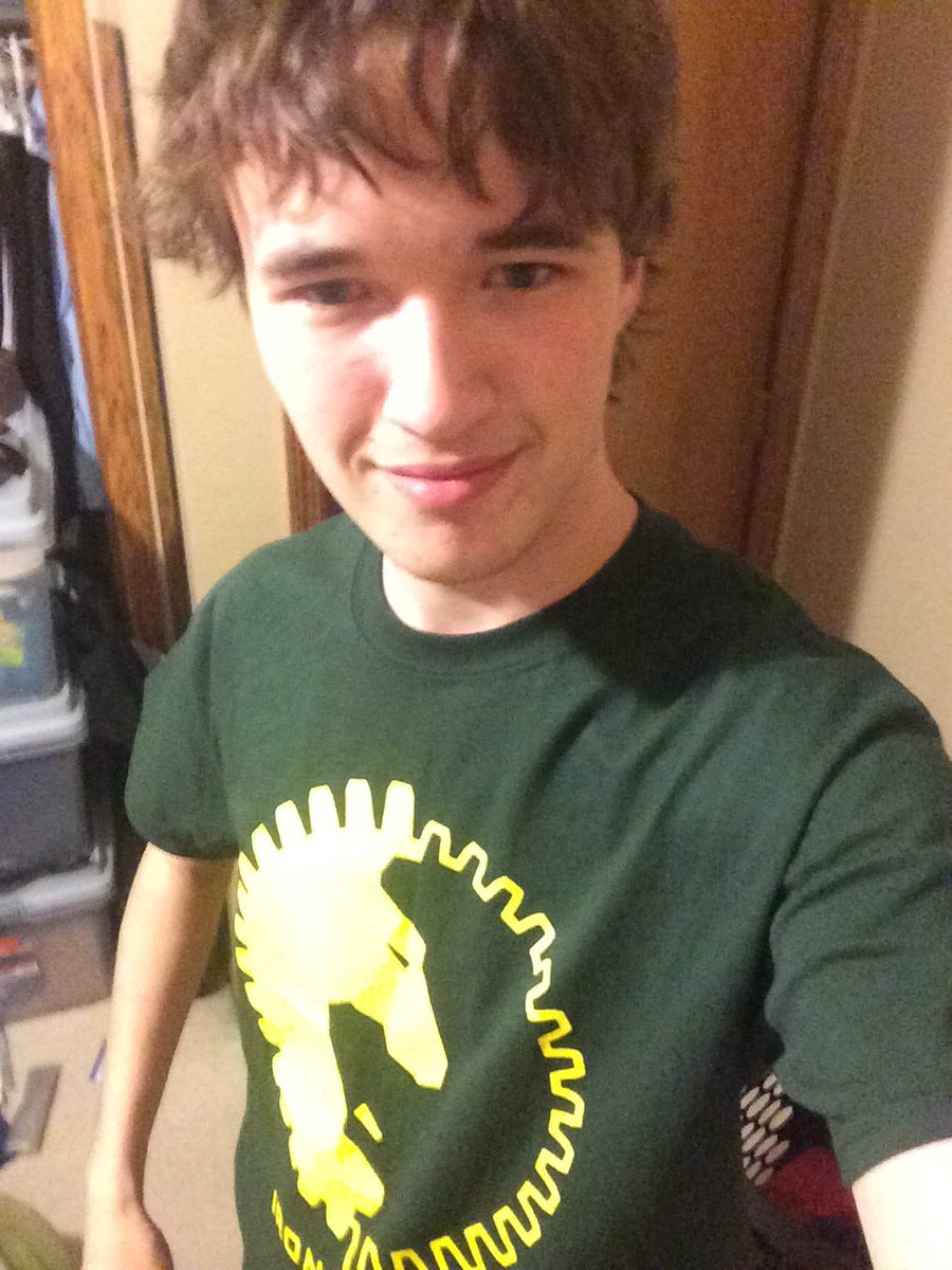 cadandcookies's tweet photo. Shoutout to @IronRiders4180 because I wore a shirt from them today and it's a cool shirt :P https://t.co/twSRcCGlCx