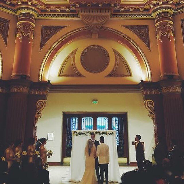 ashbattle's tweet image. Such a privilege to marry @timperry &amp;amp; @claudiascherping yesterday.Have an amazing honeymoon guys! #averyperrywedding