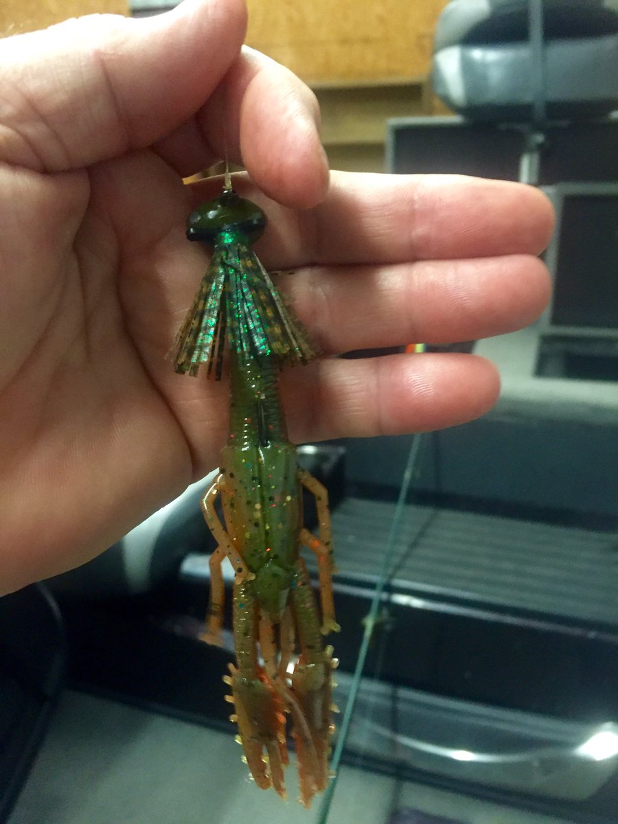 preshardcorebas's tweet photo. The Ziptailz Ultimate Fishing Skirt as a add on with a Sharp Shooter Custom Tackle shacky head . https://t.co/159ZfjUZcK